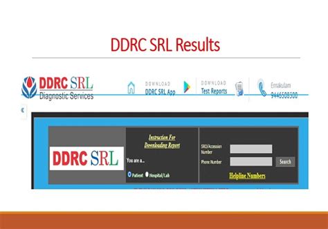 ddrc test results|Test Result.